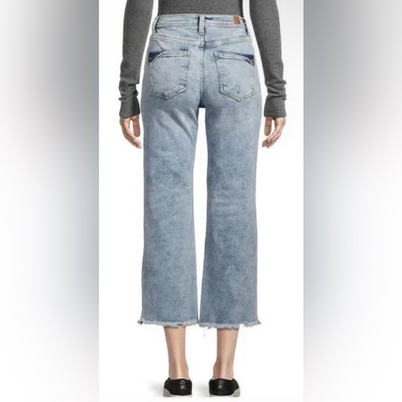 C&C CALIFORNIA Acid Washed Straight Leg Ankle Jean Size 27 - Picture 2 of 11